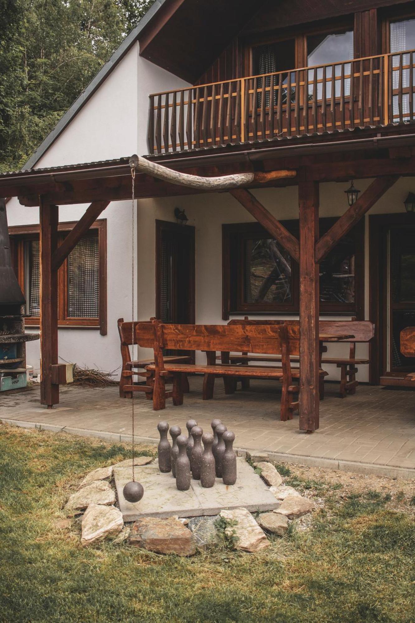 Chata Trojka Ruda na Moravě Exterior foto