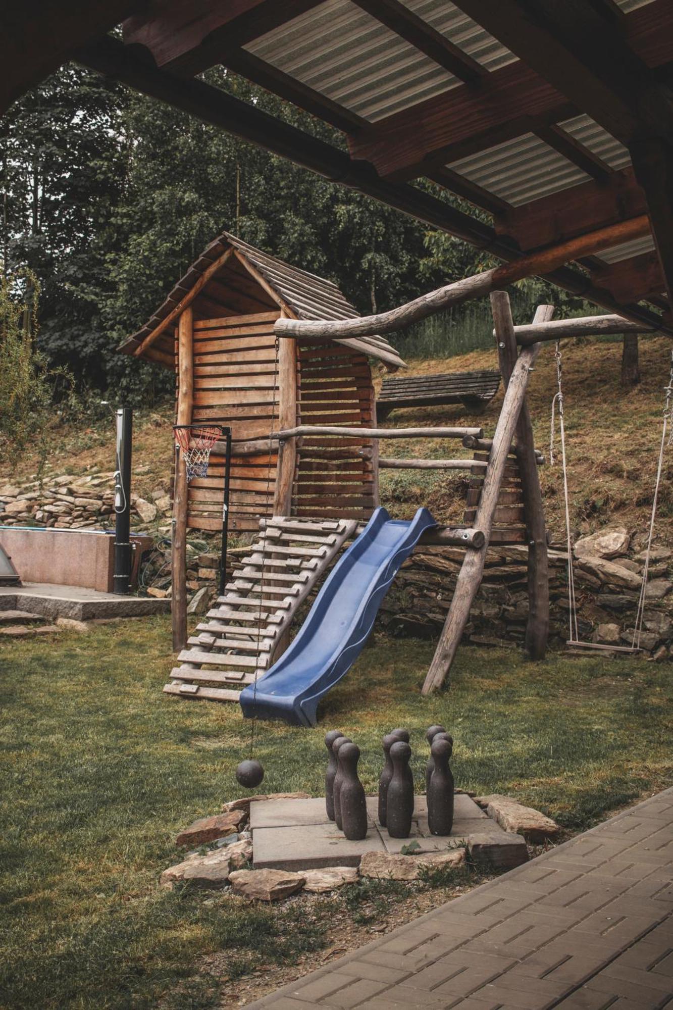 Chata Trojka Ruda na Moravě Exterior foto