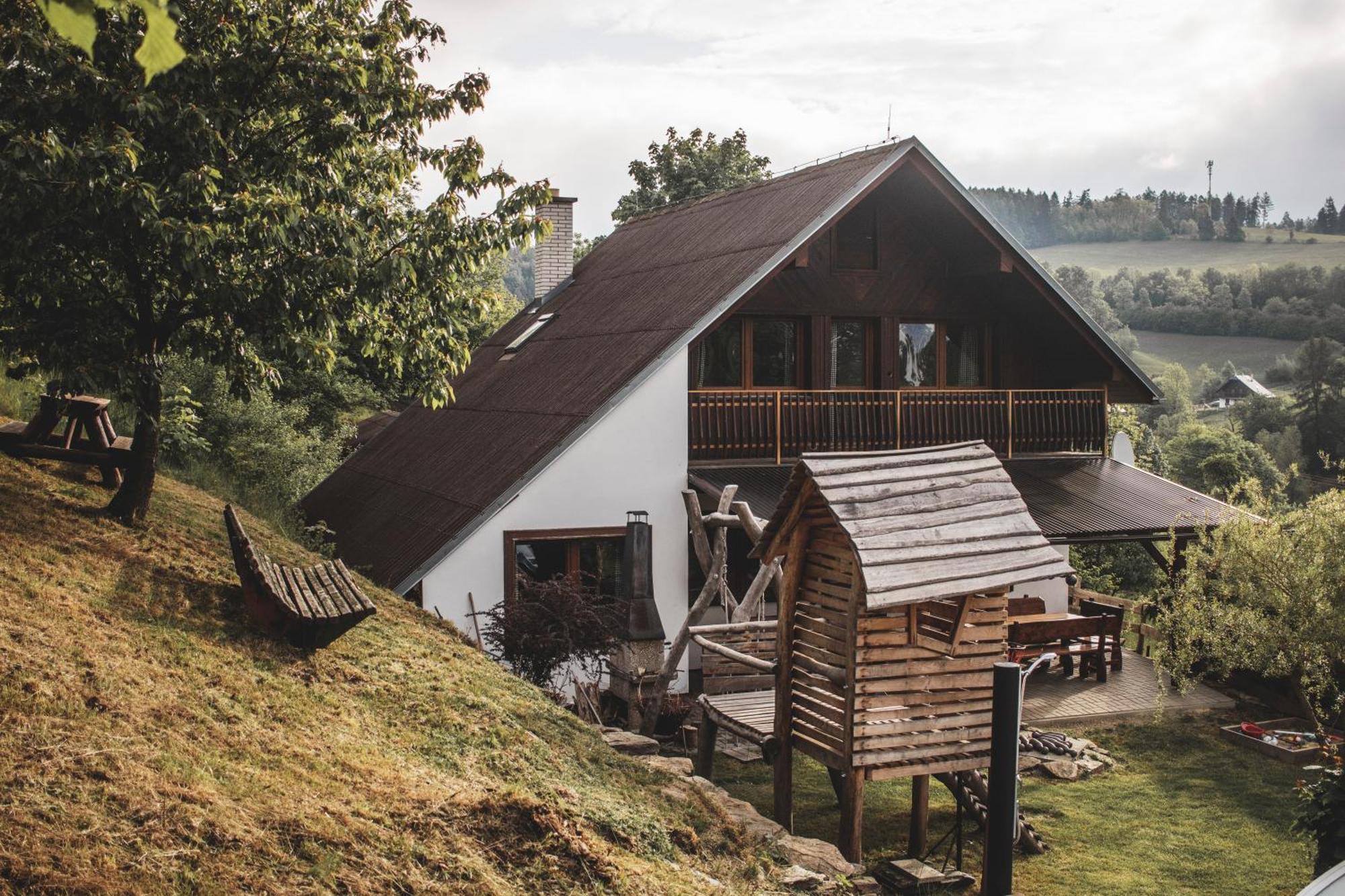 Chata Trojka Ruda na Moravě Exterior foto